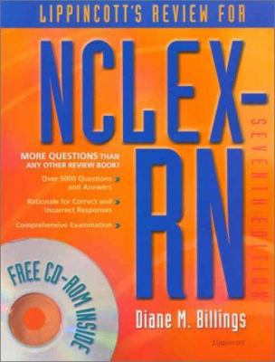 Lippincott's Review for NCLEX-RN [With CDROM] 0781730694 Book Cover