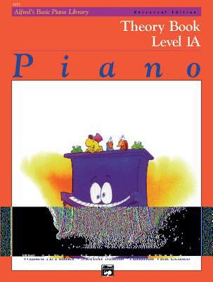 Alfred's Basic Piano Course: Theory Book, Level 1A 0739012614 Book Cover