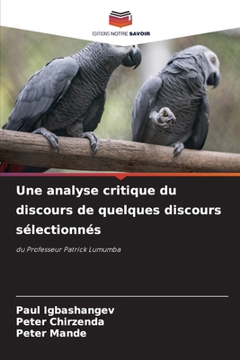 Une analyse critique du discours de quelques di... [French] 6207422457 Book Cover