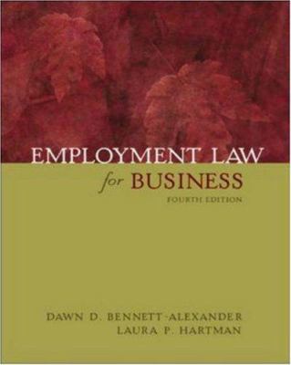 Employment Law for Business with Powerweb 0072975393 Book Cover