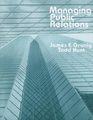 Managing Public Relations CL 0030583373 Book Cover