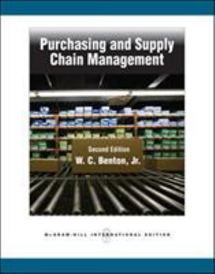 Purchasing and Supply Chain Management 0071289135 Book Cover