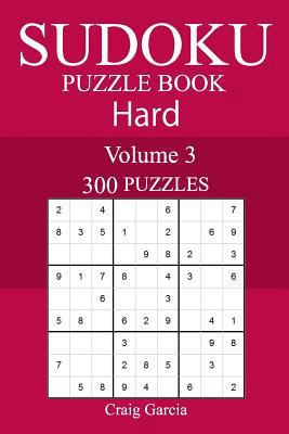 300 Hard Sudoku Puzzle Book 1987799372 Book Cover