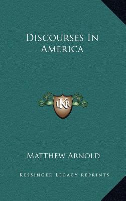 Discourses in America 1163482617 Book Cover