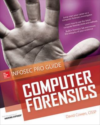 Computer Forensics InfoSec Pro Guide 007174245X Book Cover