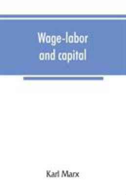 Wage-labor and capital 9353866405 Book Cover