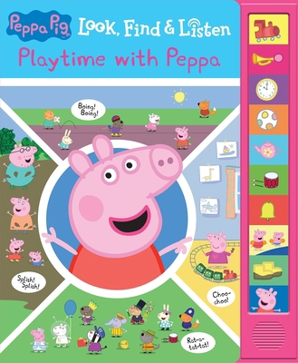 Peppa Pig: Playtime with Peppa Look, Find & Lis... 150374762X Book Cover