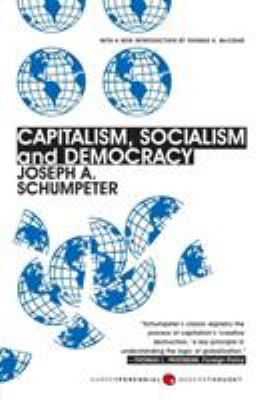 Capitalism, Socialism, and Democracy: Third Edi... 0061561614 Book Cover