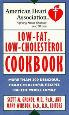 AHA Low Fat Low Cholesterol Cookbook 0812924754 Book Cover