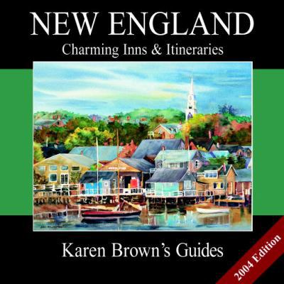 Karen Brown's New Englands Charming Inns & Itin... 1928901573 Book Cover