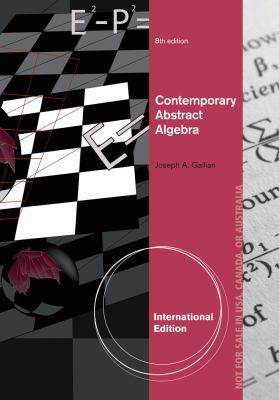Contemporary Abstract Algebra, International Ed... B013HI2P4K Book Cover