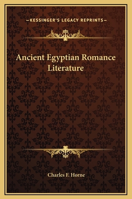 Ancient Egyptian Romance Literature 1169191924 Book Cover