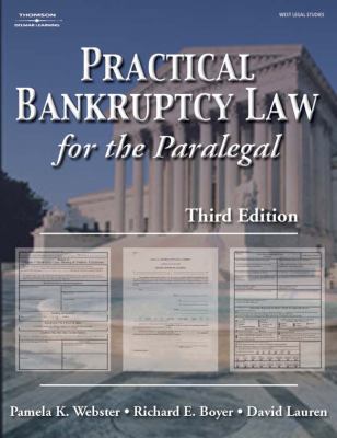 Practical Bankruptcy Law for Paralegals 0766828565 Book Cover