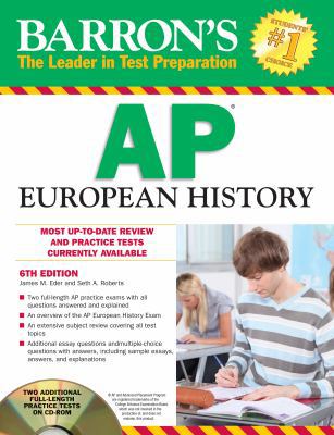 Barron's AP European History [With CDROM] 1438071248 Book Cover