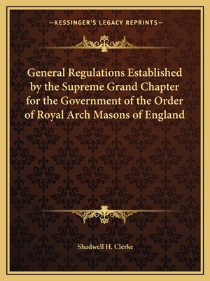 General Regulations Established by the Supreme ... 1162601531 Book Cover
