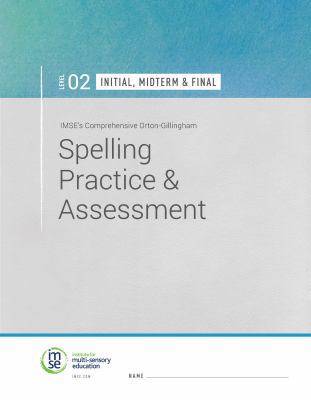 Spelling Practice and Assessment : 02 Initial, Midterm and Final