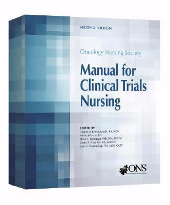 Manual for Clinical Trials Nursing 1890504718 Book Cover