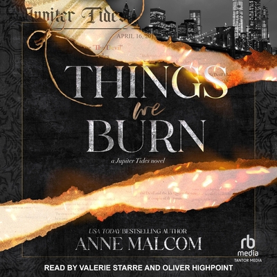 Things We Burn: A Jupiter Tide Novel B0DKWGXF8M Book Cover