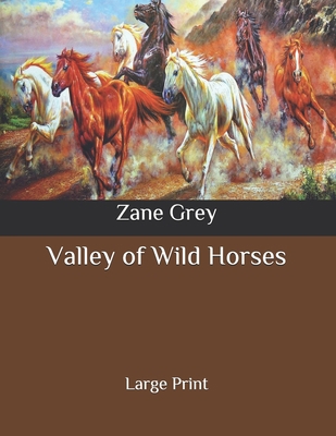 Valley of Wild Horses: Large Print B087LBP25Y Book Cover