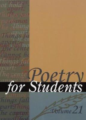 Poetry for Students 0787669601 Book Cover
