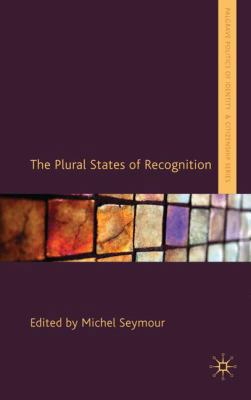 The Plural States of Recognition 0230231934 Book Cover
