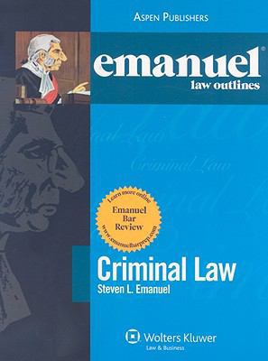 Criminal Law 0735583277 Book Cover