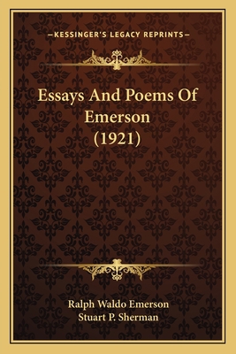 Essays And Poems Of Emerson (1921) 1163955639 Book Cover