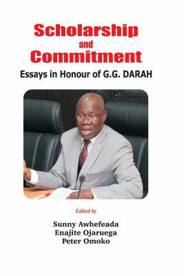 Scholarship and Commitment: Essays in Honour of... 978555788X Book Cover