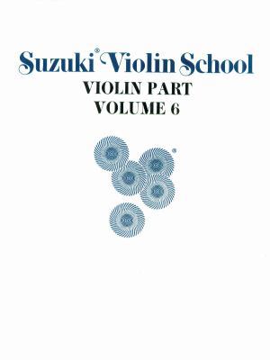 Suzuki Violin School, Vol 6: Violin Part 0874871549 Book Cover