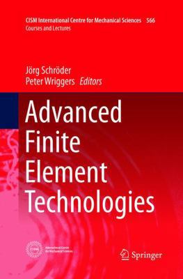 Advanced Finite Element Technologies 331981155X Book Cover