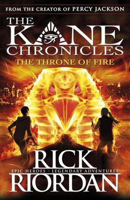 The Throne of Fire. Rick Riordan B015VA7TFC Book Cover