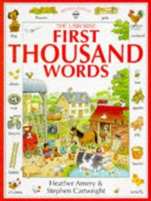 First Thousand Words 0746023022 Book Cover