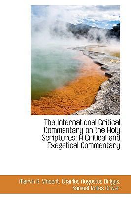 The International Critical Commentary on the Ho... 1103968394 Book Cover