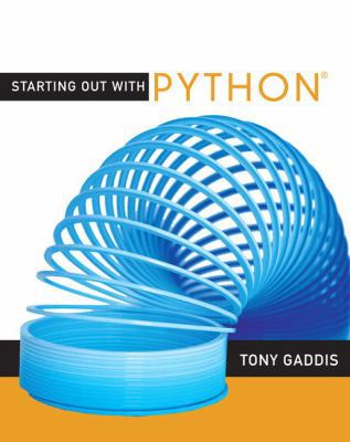 Starting Out with Python 0321537114 Book Cover