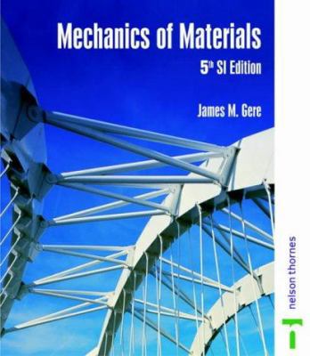 Mechanics of Materials - 5th Si Ed No Us Rights 0748766758 Book Cover