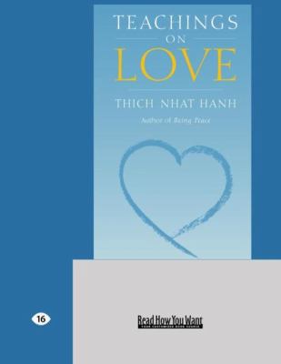 Teachings on Love (Easyread Large Edition) [Large Print] 1427093008 Book Cover