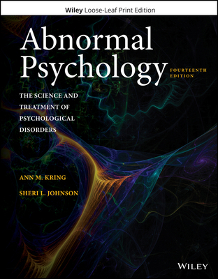 Abnormal Psychology: The Science and Treatment ... 1119362288 Book Cover