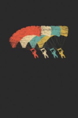 Retro Paragliding: Paragliding Notebook, Graph Paper (6" x 9" - 120 pages) ~ Sports And Recreations Themed Notebook for Daily Journal, Diary, and Gift