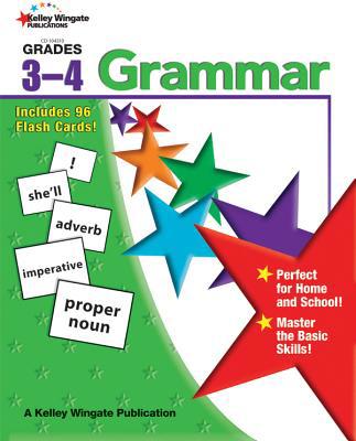 Grammar, Grades 3 - 4 1604182601 Book Cover