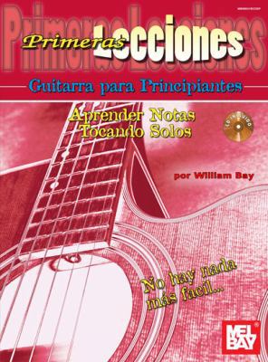 Primeras Lecciones Guitarra Para Principiantes:... [Spanish] 0786683937 Book Cover