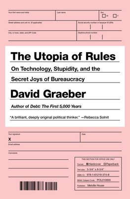 The Utopia of Rules 1612194486 Book Cover