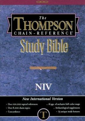 Thompson Chain-Reference Bible-NIV-Handy Size 0887070892 Book Cover