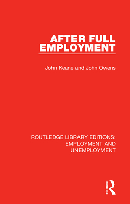 After Full Employment 0367027224 Book Cover