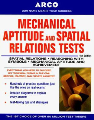 Mechanical Aptitude and Spatial Relations Tests 0028628160 Book Cover