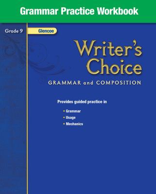 Writer's Choice, Grade 9, Grammar Practice Work... 0078899486 Book Cover