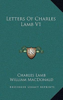 Letters of Charles Lamb V1 1163452777 Book Cover