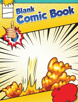 Blank Comic Book [English, Middle] 1716075890 Book Cover