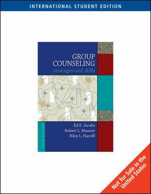 Group Counseling: Strategies and Skills. Ed E. ... 0495554383 Book Cover