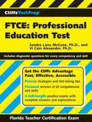 FTCE: Professional Education Test 0764589954 Book Cover