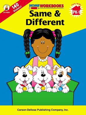 Same & Different, Grades PK-1 B000BN8YSQ Book Cover